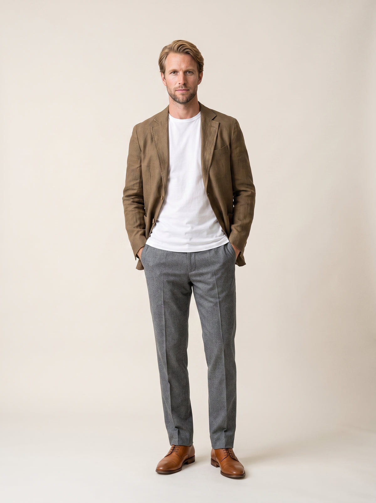Men's Cotton-Linen Overshirt | The Bloomsbury