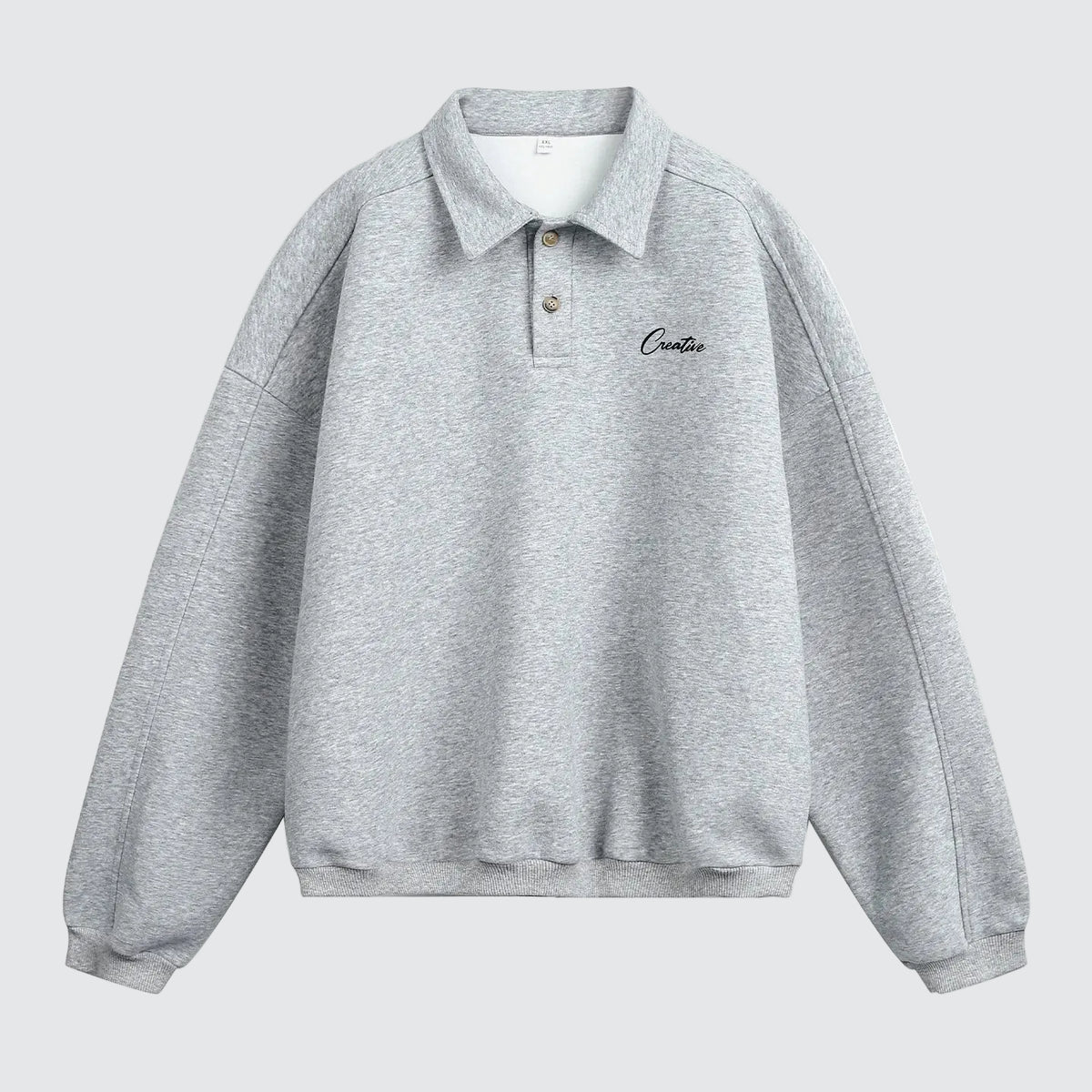 The Creative | Textured Long Sleeve Polo