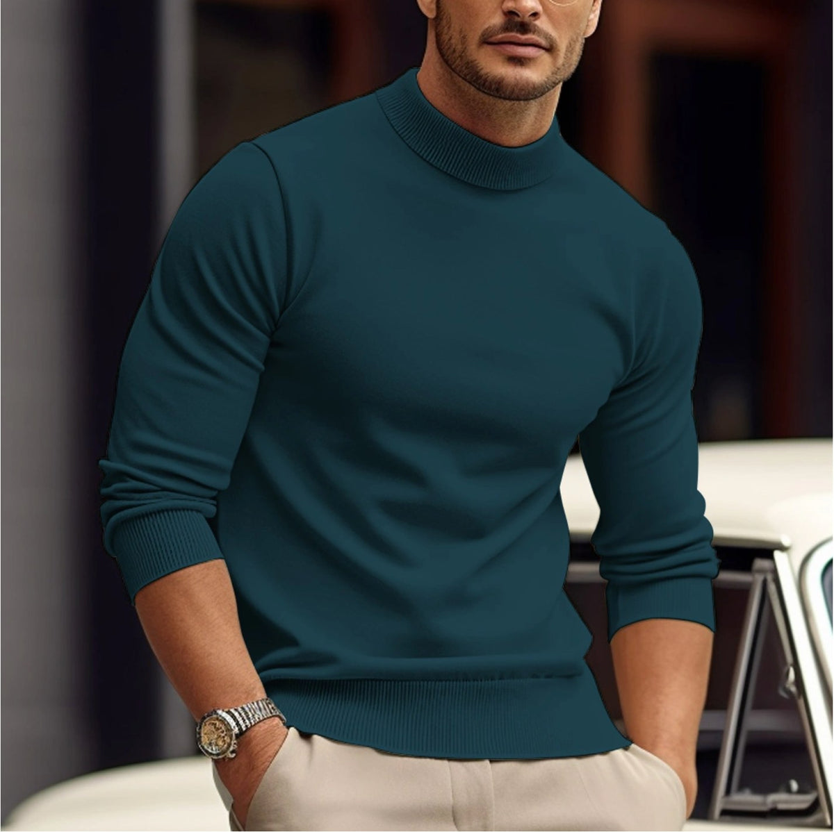 men-mock-neck-ribbed-knit-jumper-kythera