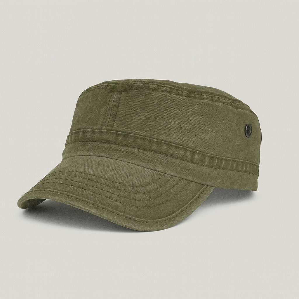 mens-cotton-military-cap-wyndale