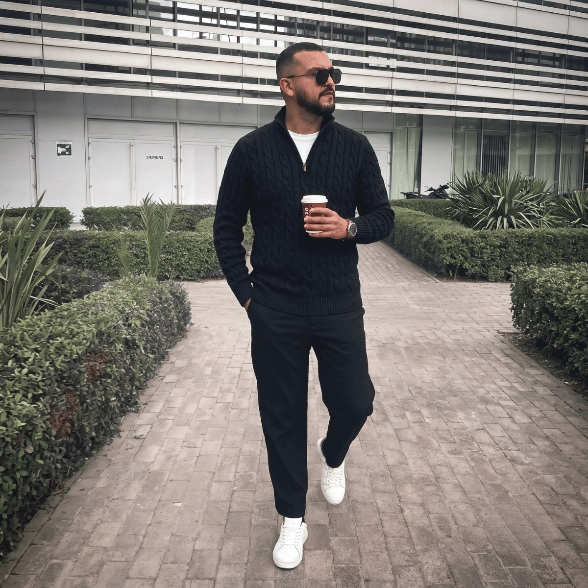 mens-half-zip-cable-knit-jumper-alfriston