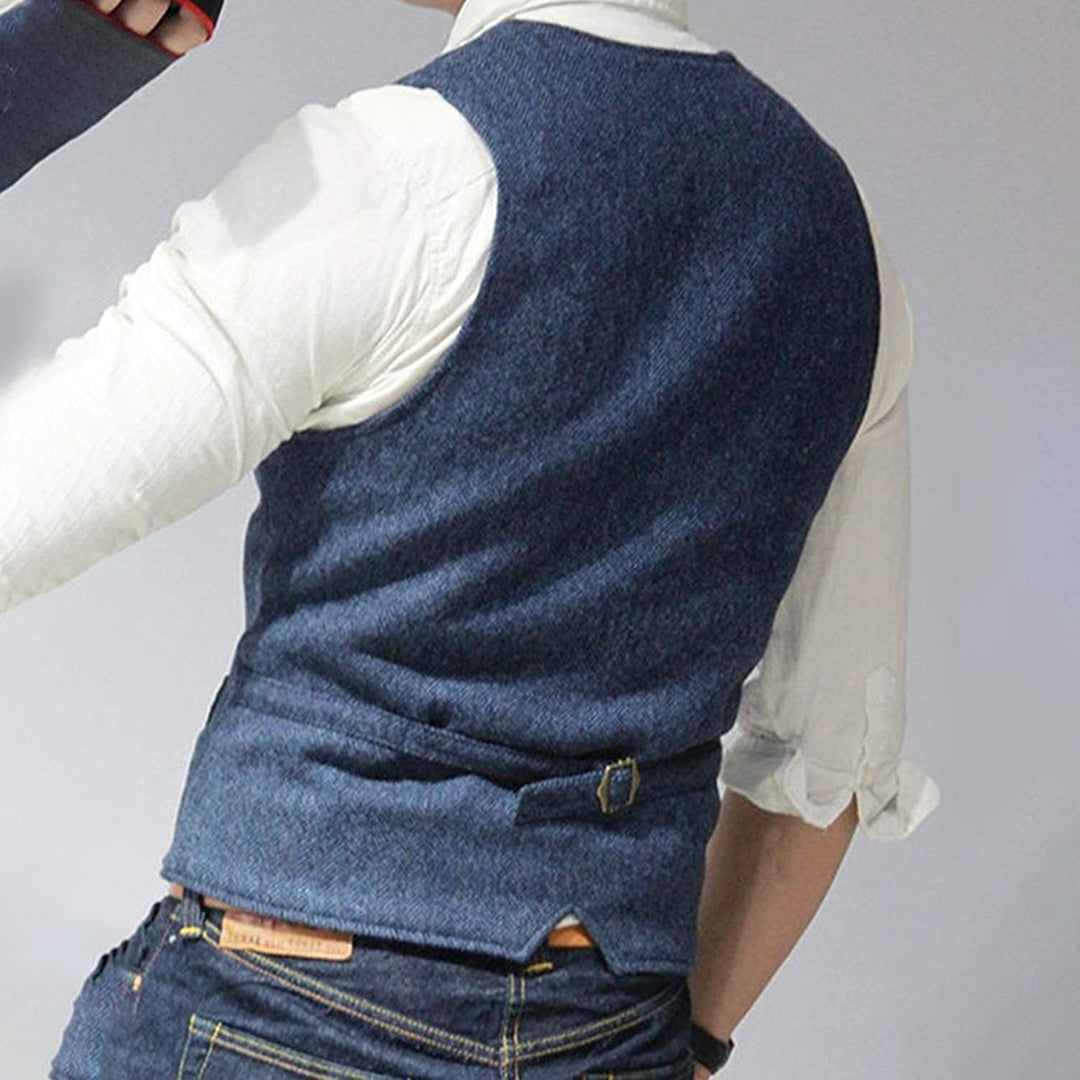 mens-herringbone-waistcoat-harrogate
