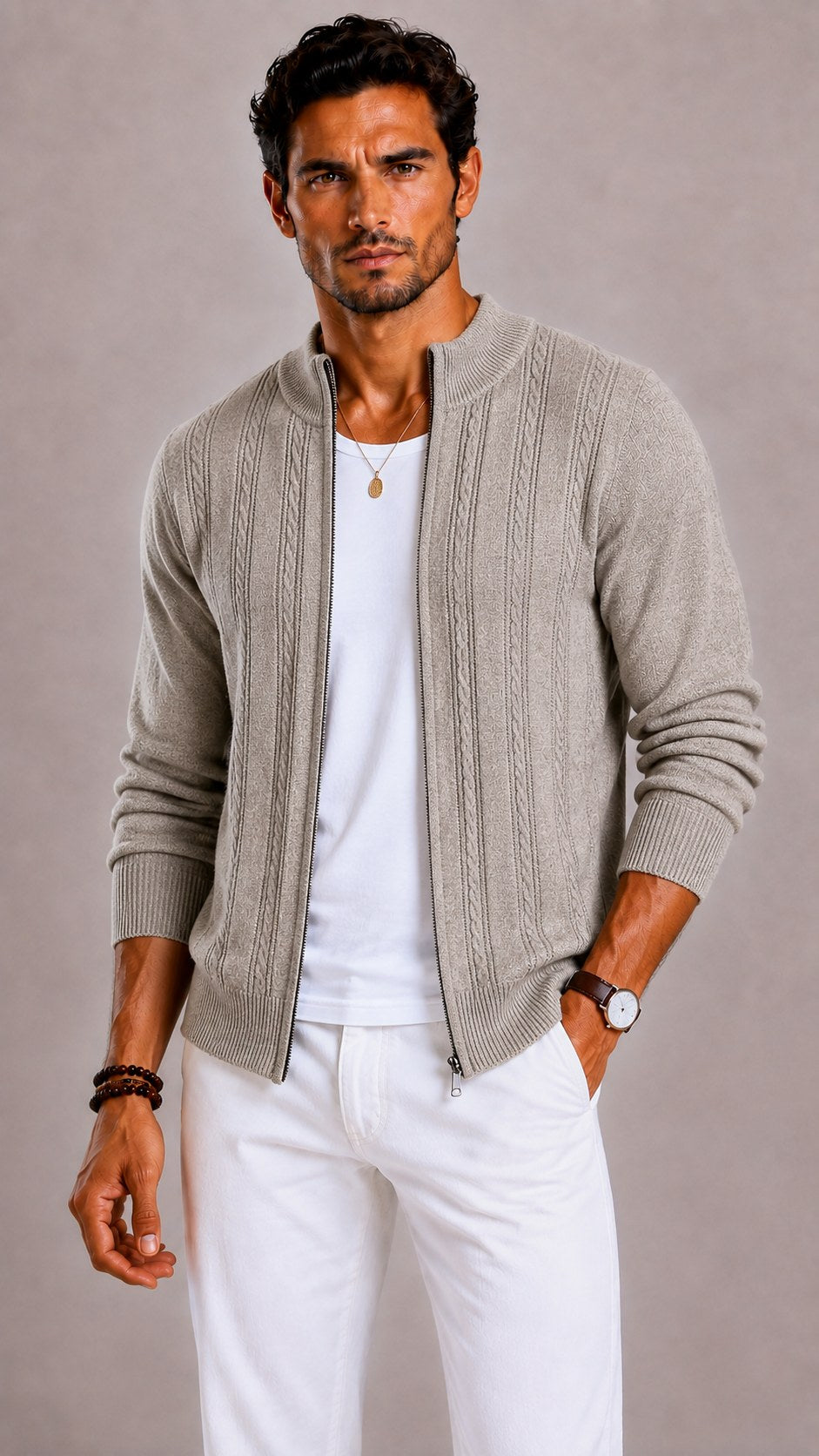 mens-mock-neck-cable-knit-wool-cardigan-thassos