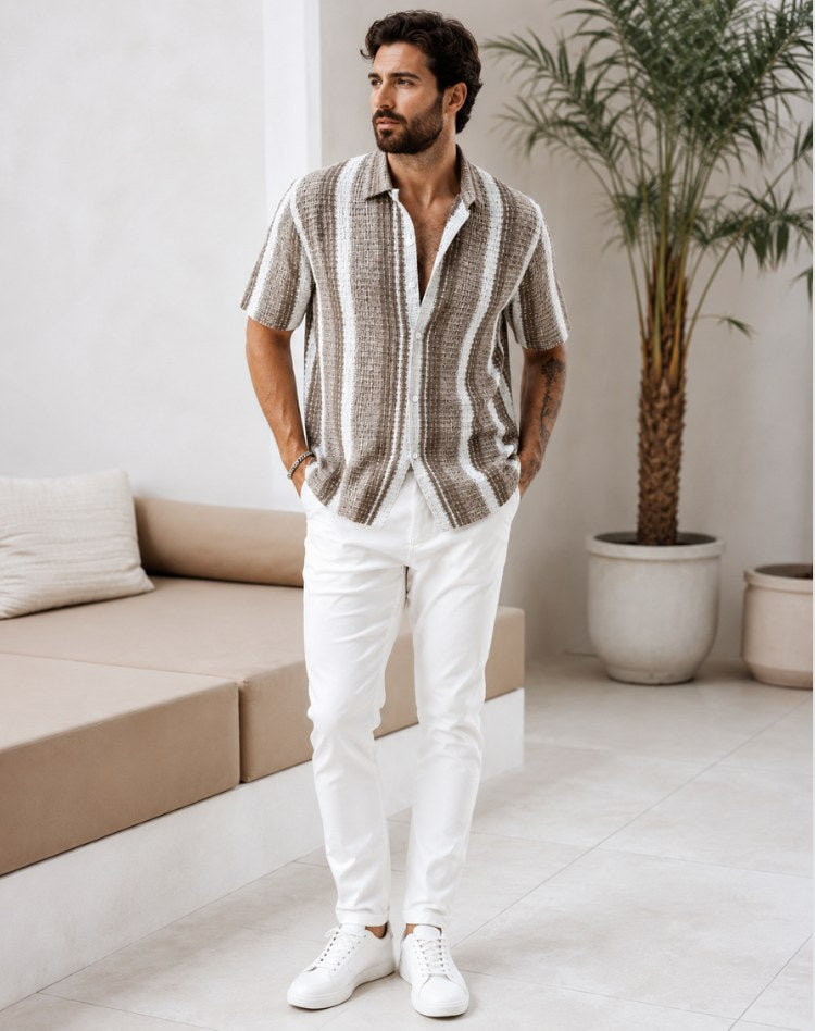 mens-short-sleeve-waffle-knit-shirt-paros
