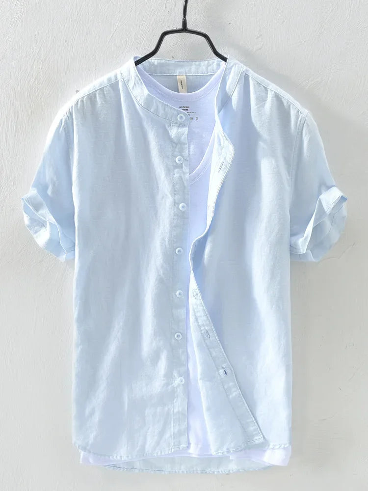 mens-stand-collar-short-sleeve-shirt-the-ludlow