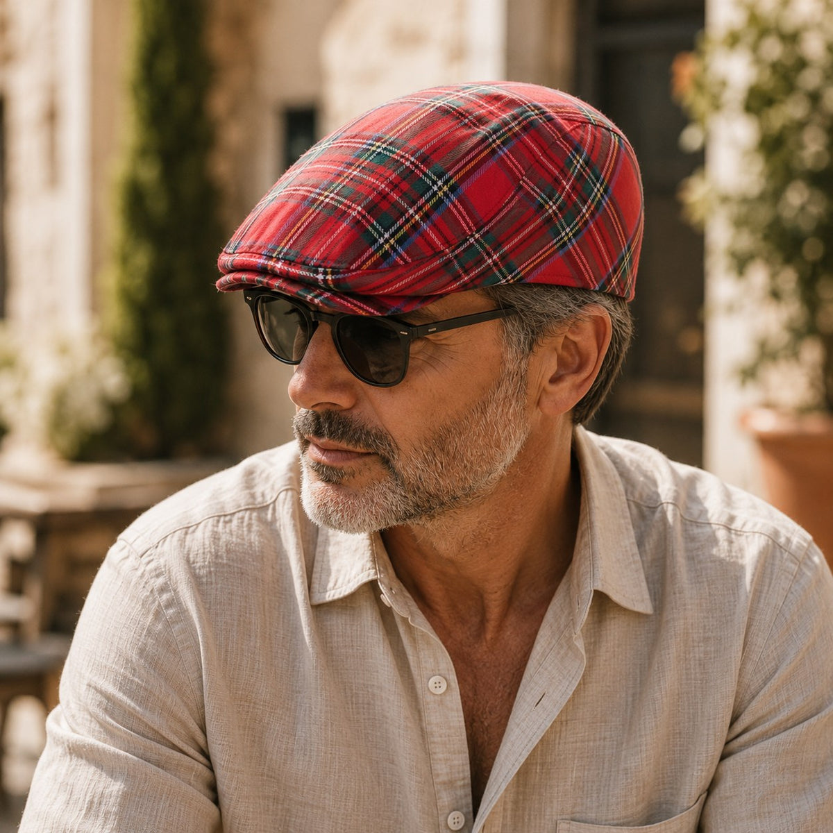 mens-tartan-flat-cap-moorcroft