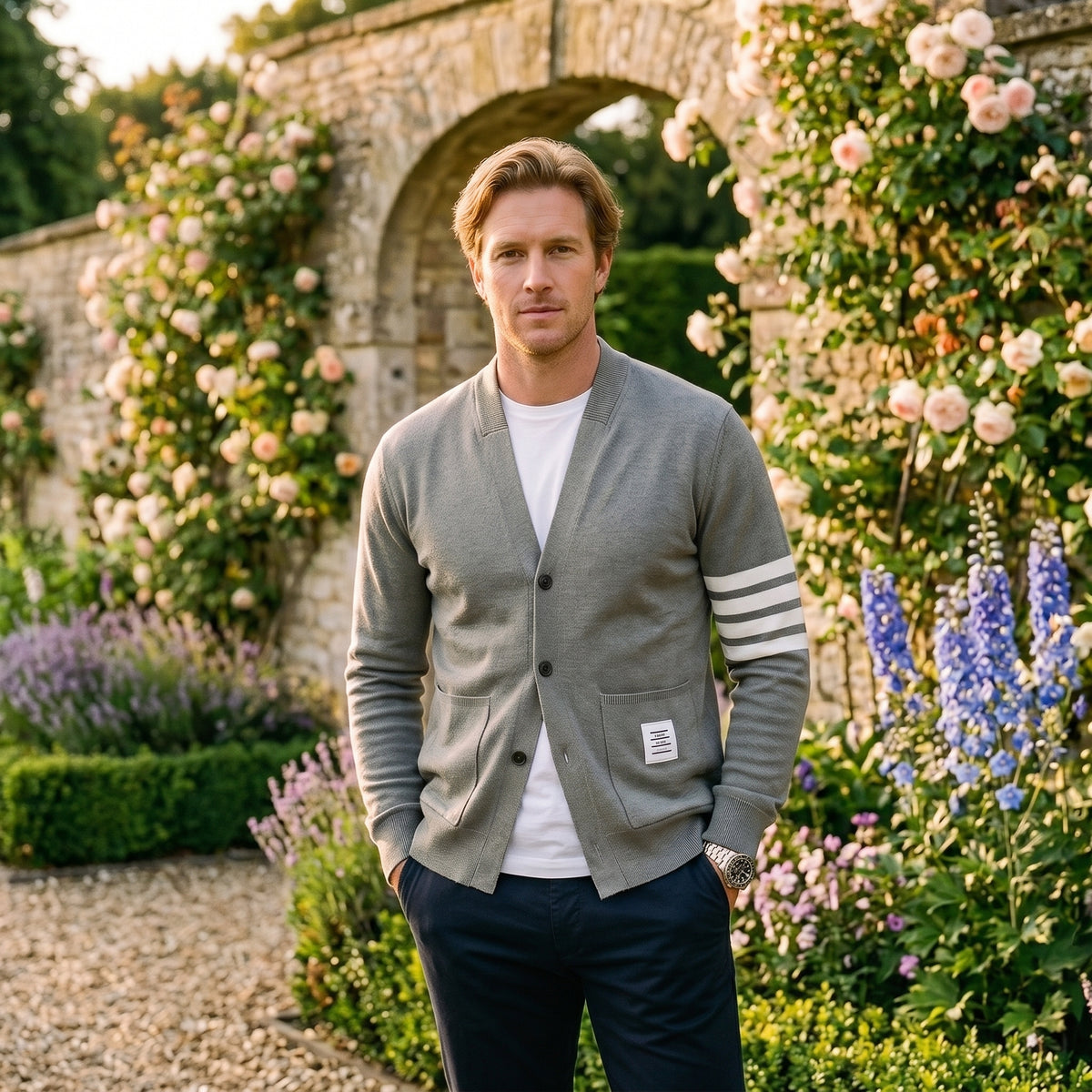 mens-v-neck-knitted-cardigan-the-windsor