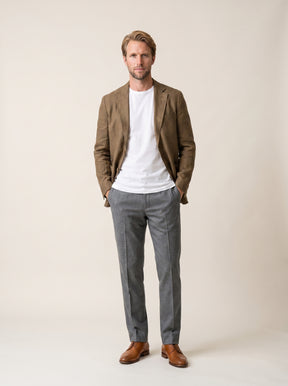 Men's Cotton-Linen Overshirt | The Bloomsbury