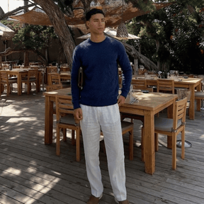 Men's Cashmere Crew-Neck Jumper | The Kensington
