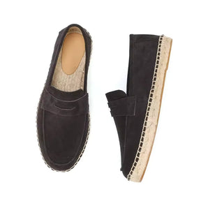 Men's Suede Penny Loafers | The Hydra