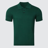 The Belgravia | Ribbed Knit Polo Shirt