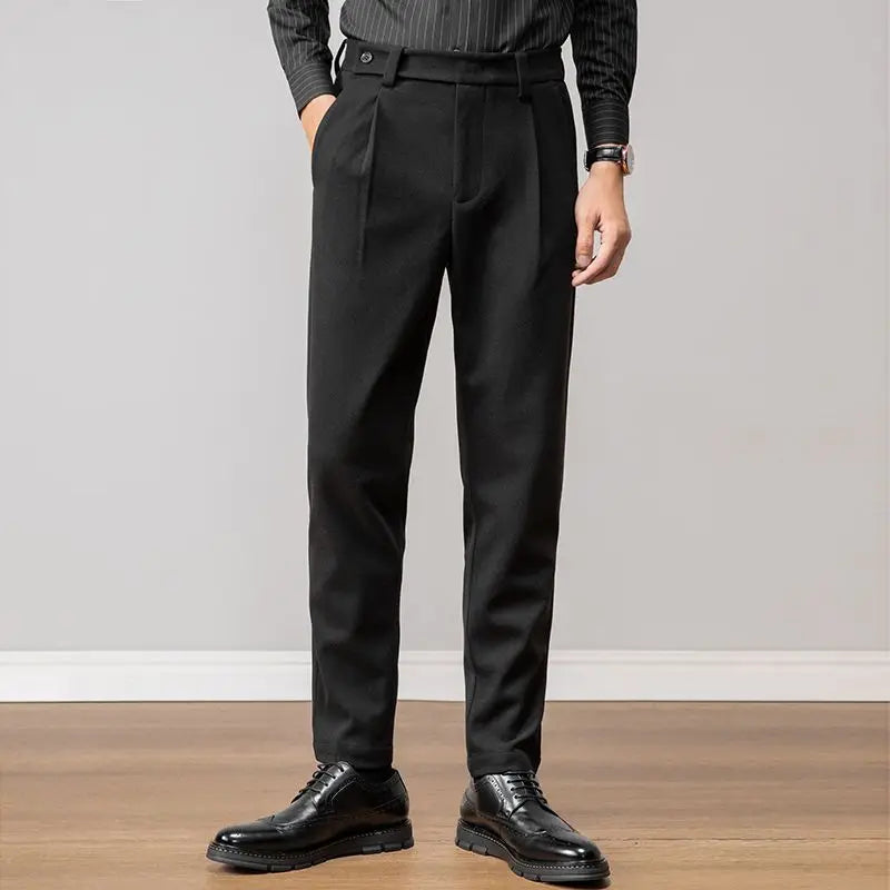 The Cavendish | Tailored Pleated Trousers