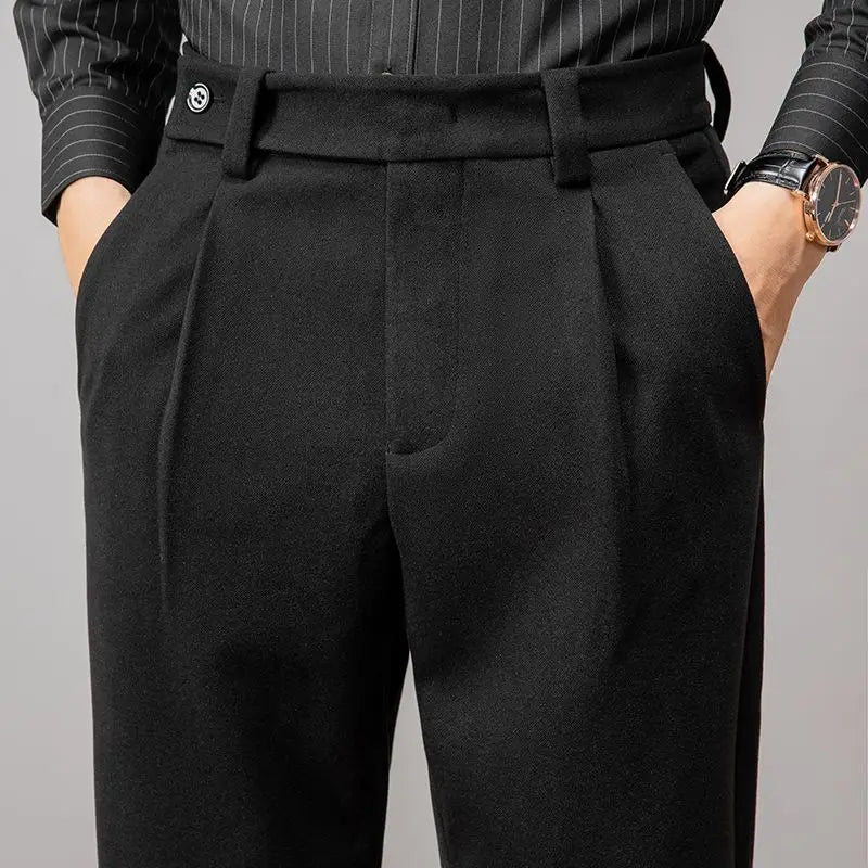 The Cavendish | Tailored Pleated Trousers