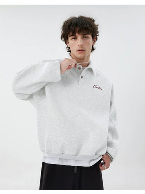 The Creative | Textured Long Sleeve Polo