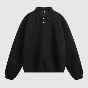 The Creative | Textured Long Sleeve Polo