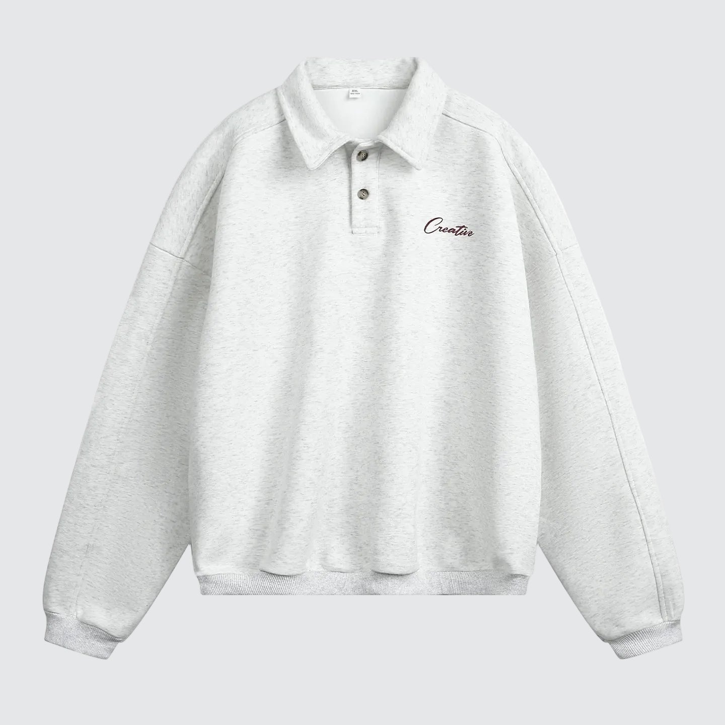 The Creative | Textured Long Sleeve Polo
