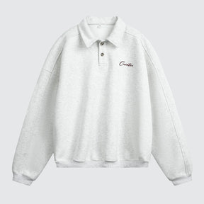 The Creative | Textured Long Sleeve Polo