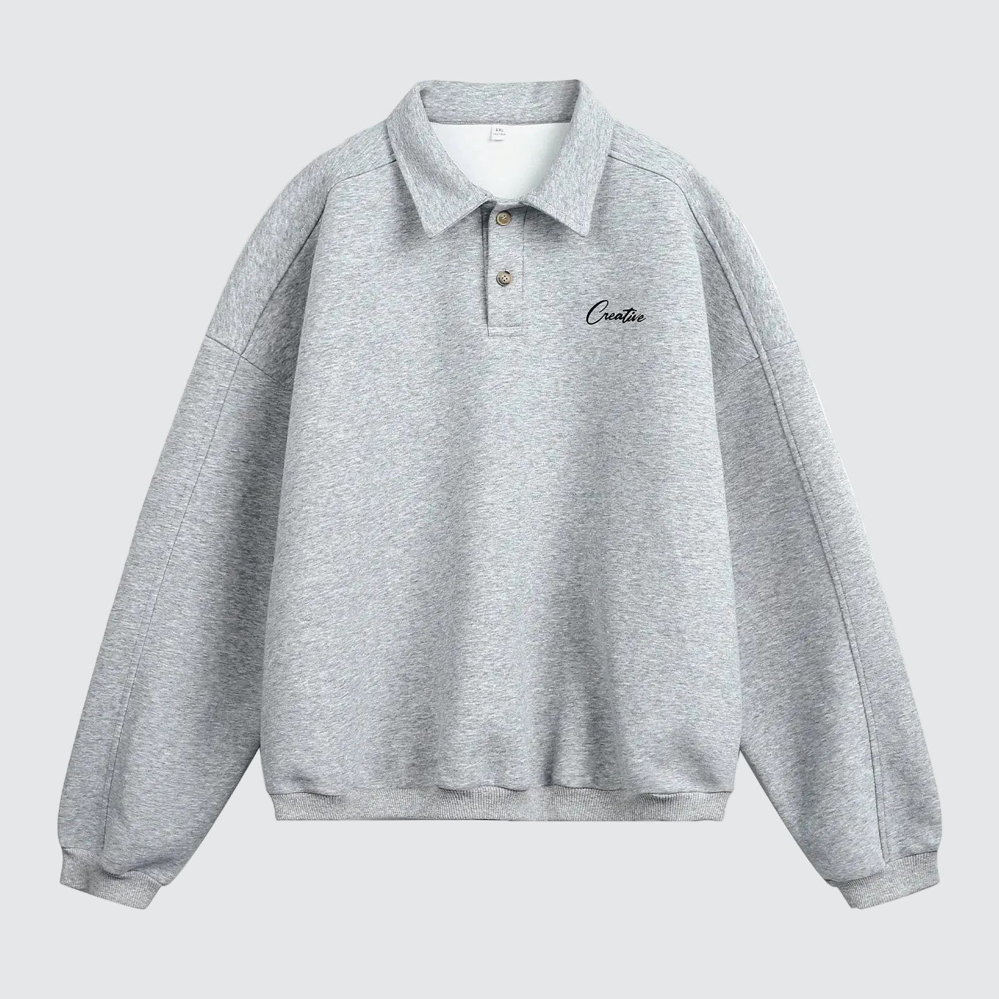 The Creative | Textured Long Sleeve Polo