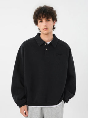 The Creative | Textured Long Sleeve Polo