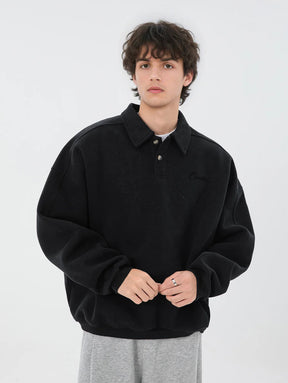 The Creative | Textured Long Sleeve Polo