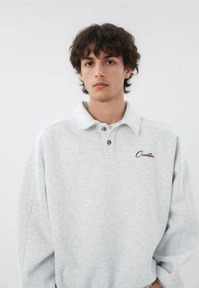 The Creative | Textured Long Sleeve Polo