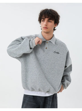 The Creative | Textured Long Sleeve Polo