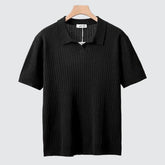 The Kensington | Textured Knit Polo Shirt