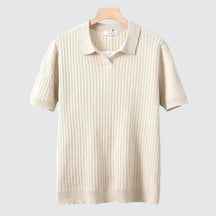 The Kensington | Textured Knit Polo Shirt