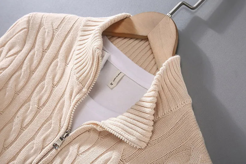 The Richmond | Men's Cable Knit Sweater