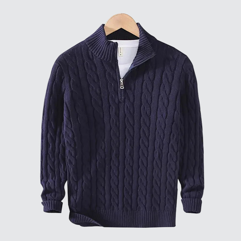 The Richmond | Men's Cable Knit Sweater