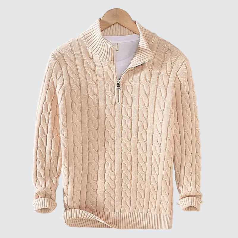 The Richmond | Men's Cable Knit Sweater
