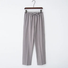 The St Ives | Relaxed Linen Drawstring Trousers