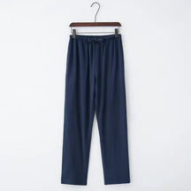 The St Ives | Relaxed Linen Drawstring Trousers