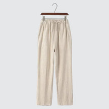The St Ives | Relaxed Linen Drawstring Trousers