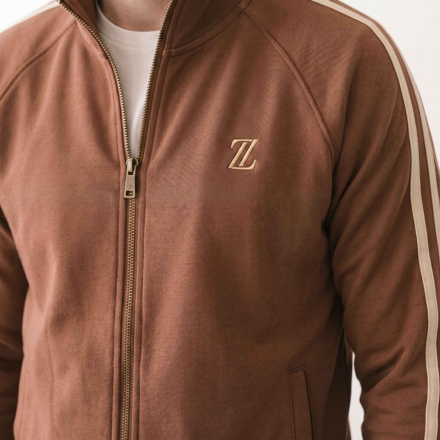 Unisex Striped Cotton Tracksuit Set | The Brixton