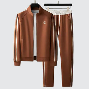 Unisex Striped Cotton Tracksuit Set | The Brixton