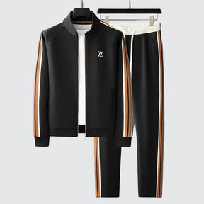 Unisex Striped Cotton Tracksuit Set | The Brixton
