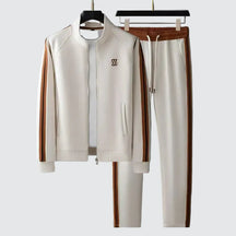 Unisex Striped Cotton Tracksuit Set | The Brixton