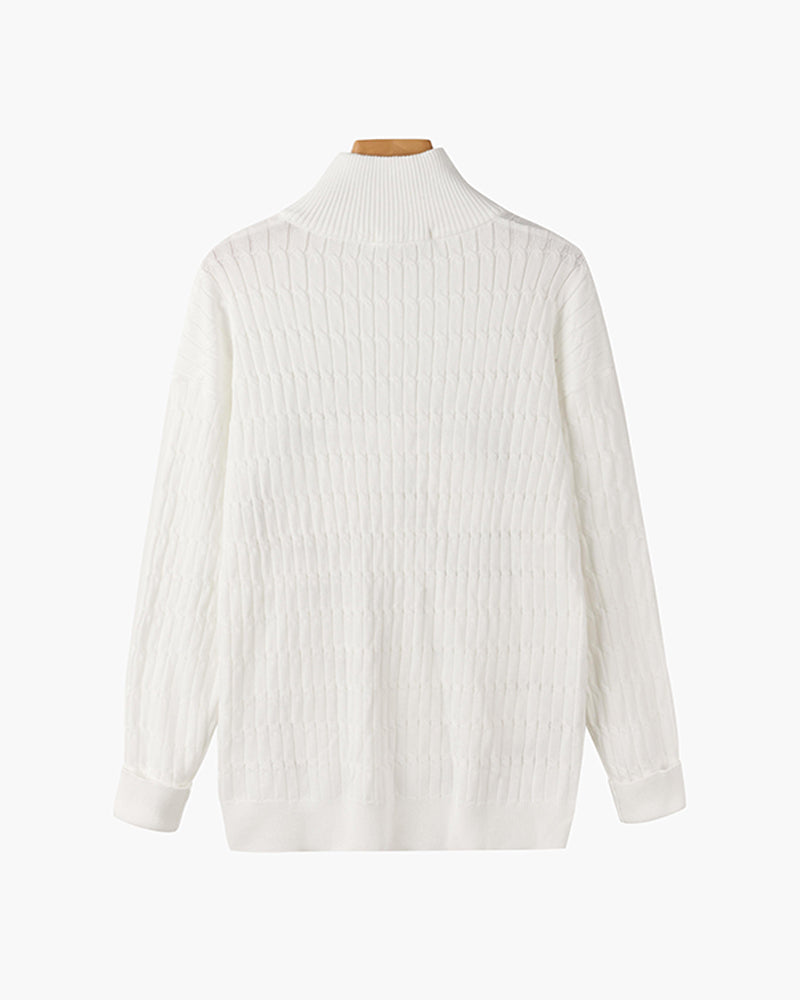 cable-knit-half-zip-jumper-braemar