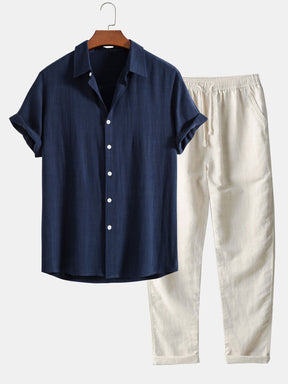 cotton-linen-shirt-and-trousers-co-ord-set-cassis