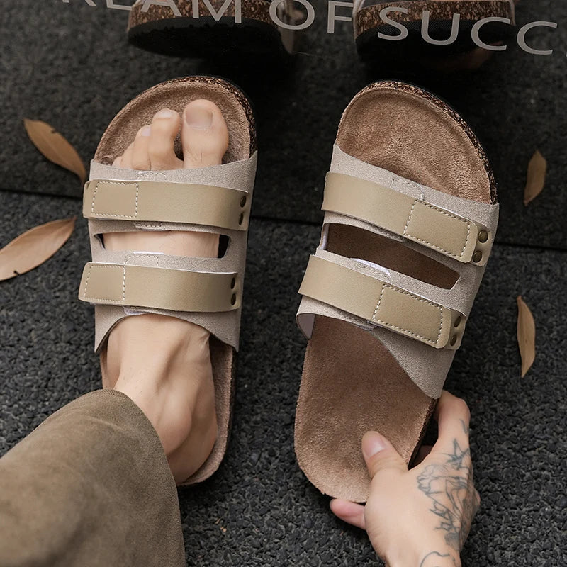 mens-brown-cork-sandals-the-symi