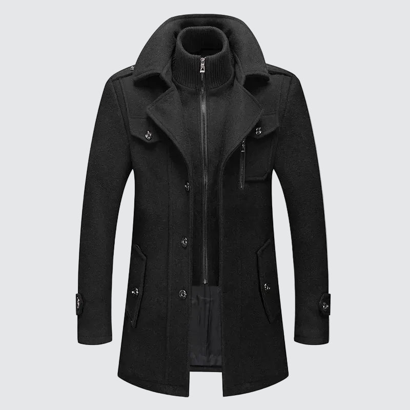 mens-cotton-blend-layered-short-coat-the-chester
