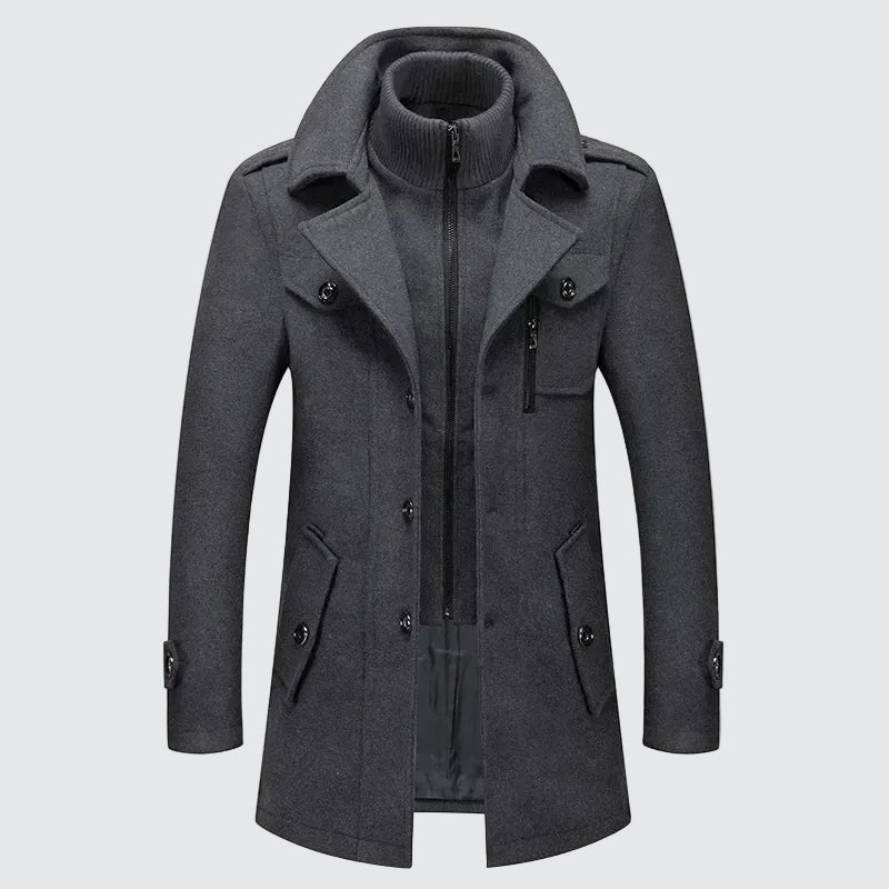 mens-cotton-blend-layered-short-coat-the-chester
