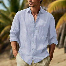 mens-cotton-linen-long-sleeve-shirt-cirencester