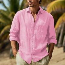 mens-cotton-linen-long-sleeve-shirt-cirencester