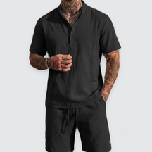 mens-cotton-linen-short-sleeve-shirt-and-shorts-set-the-sandbanks