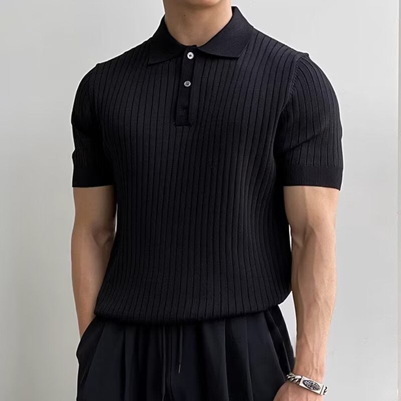 mens-cotton-ribbed-polo-shirt-poros