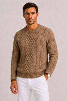 mens-crew-neck-cable-knit-jumper-dulwich