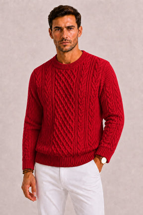 mens-crew-neck-cable-knit-jumper-dulwich