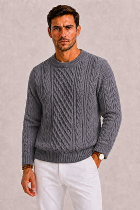 mens-crew-neck-cable-knit-jumper-dulwich